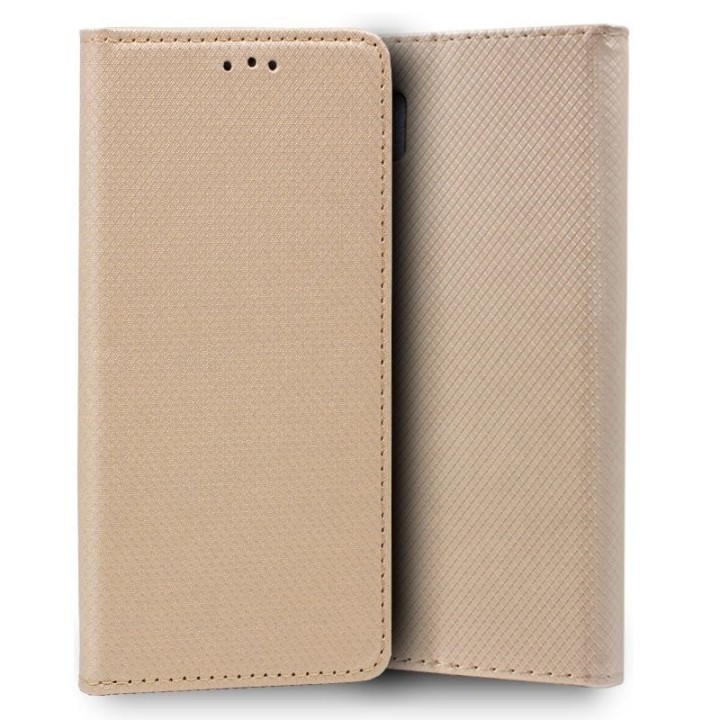 Cool Funda Flip Cover Liso Beige para Samsung Galaxy Note 10 Plus