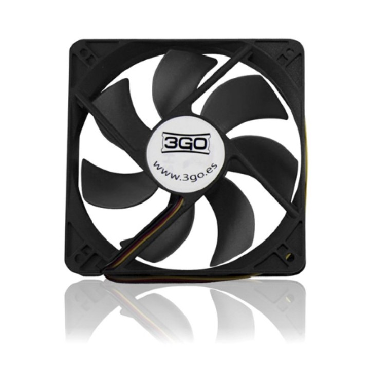 3Go FAN12BK Ventilador Suplementario 120mm Negro