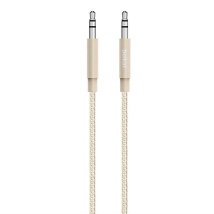 Belkin Mixit Cable Audio Minijack 3.5mm Dorado