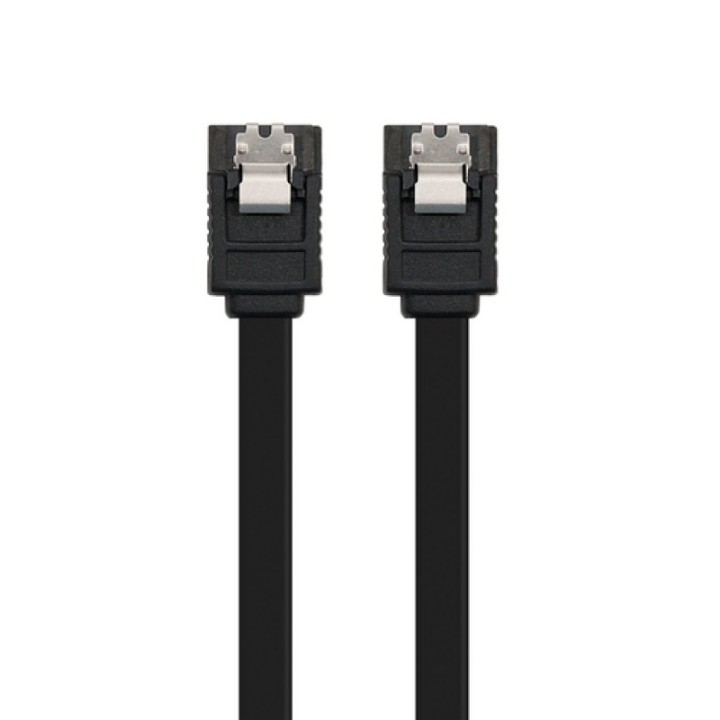 Nanocable Cable SATA III Datos 6G con Anclajes 0.5m