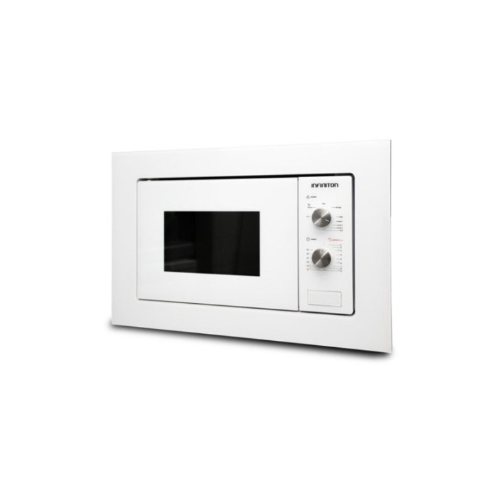 Infiniton IMW-WHITE1720 Microondas Integrable con Grill 20L 800W Blanco