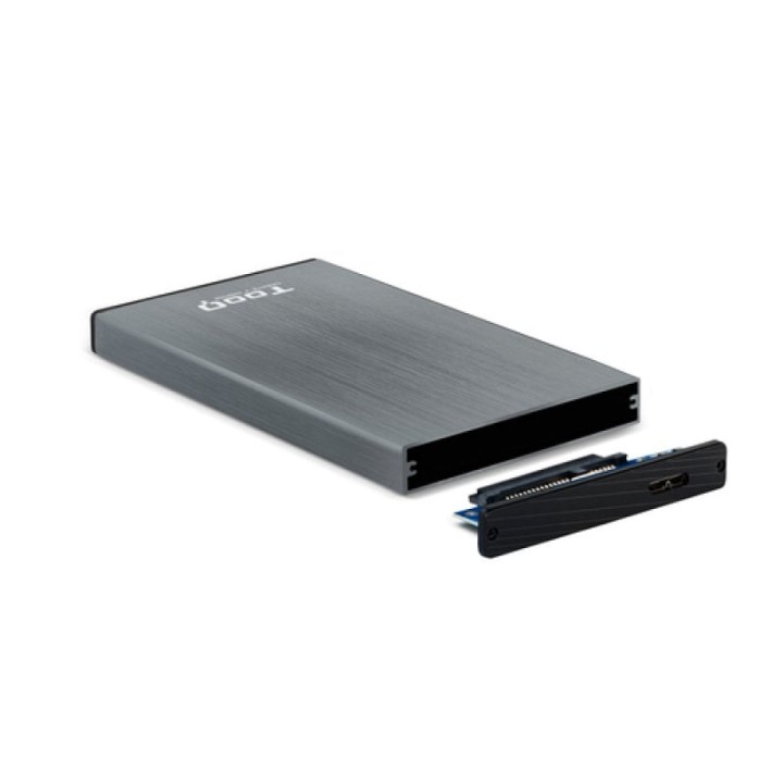 TooQ TQE-2527 Carcasa USB 3.0 para Discos Duros 2.5" SATA 3 Gris