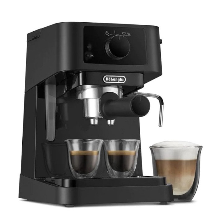 DeLonghi Stilosa EC235.BK Cafetera de Espresso 15 Bares Negra