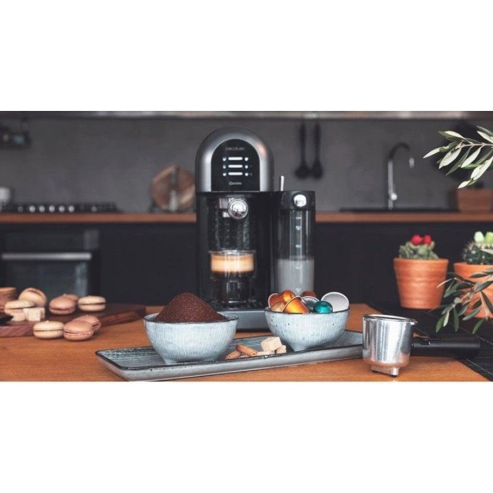 Cecotec Cumbia Power Instant-ccino 20 Chic Serie Nera Cafetera Express