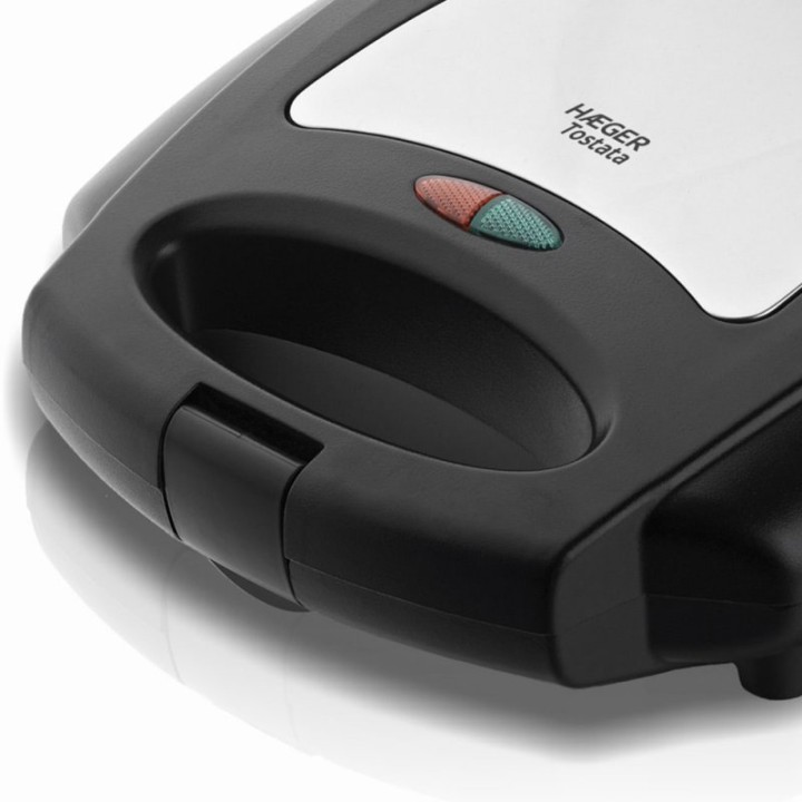 Haeger Tostata Sandwichera con Grill 750W