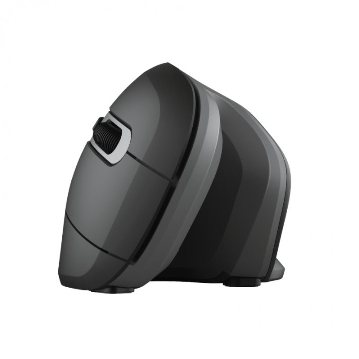 Trust Verro Ratón Ergonómico Inalámbrico 1600 DPI Negro