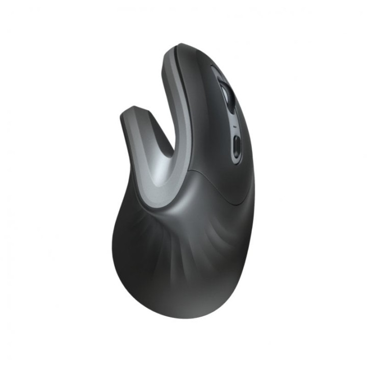 Trust Verro Ratón Ergonómico Inalámbrico 1600 DPI Negro
