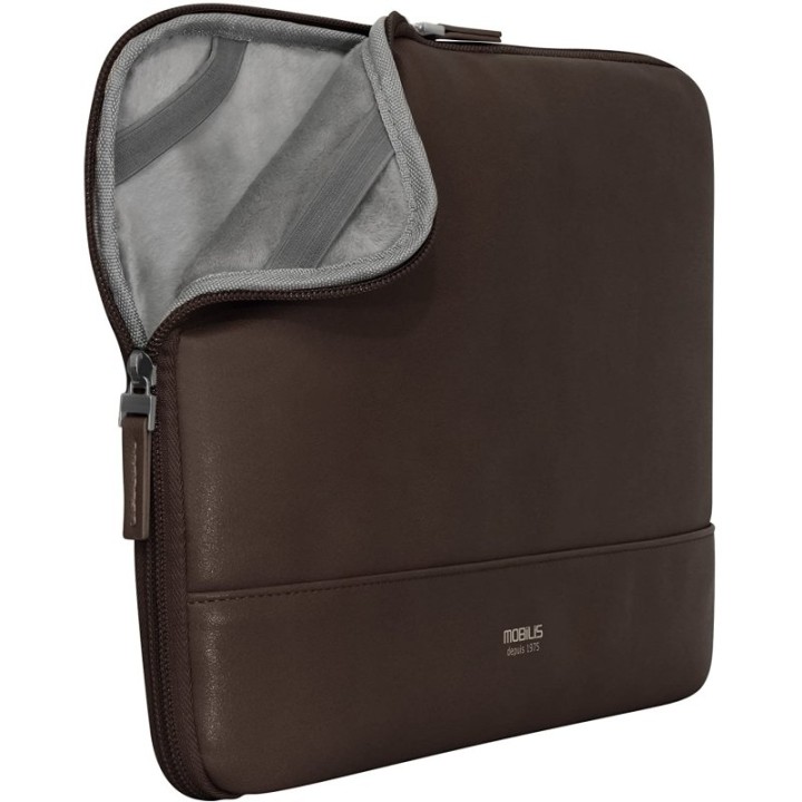 Mobilis Origine Funda Marrón Oscuro para Portátil entre 10"-12.5"