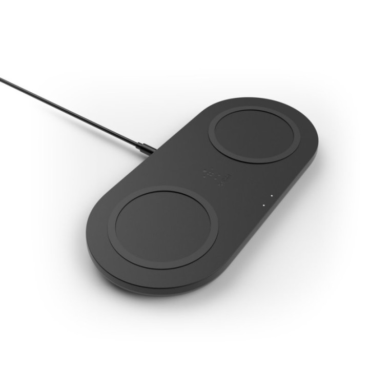 Belkin Boostcharge Base de Carga Dual Inalámbrica Negra