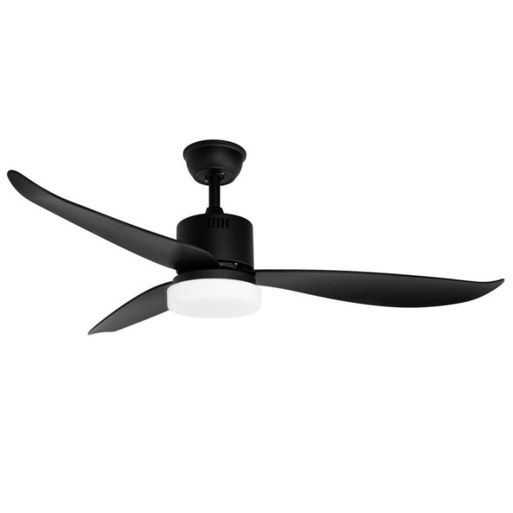 Orbegozo CP 102132 Ventilador de Techo con Luz LED Negro