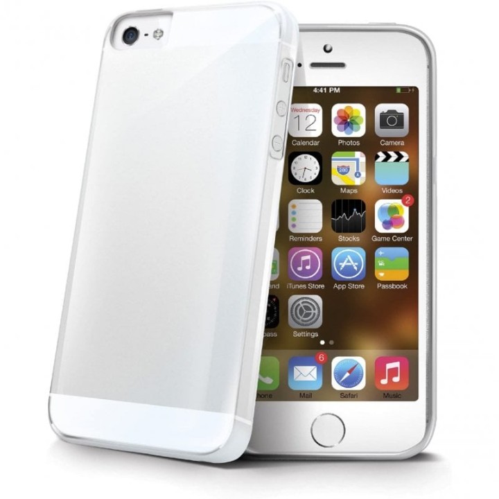Celly Gelskin Funda Silicona Transparente para iPhone SE
