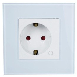 Nivian NVS-WALLSOCKETF-W Enchufe Inteligente Encastrable