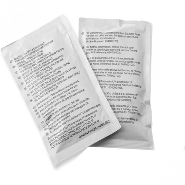 Krups F054001B Kit Descalcificación para Cafetera