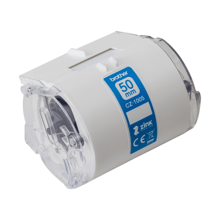 Cinta de Papel Continua BROTHER 50mm 5m Blanca (CZ1005)