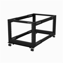 StarTech Rack de Marco Abierto 8U 4 Columnas Ajustable de 22 a 40IN