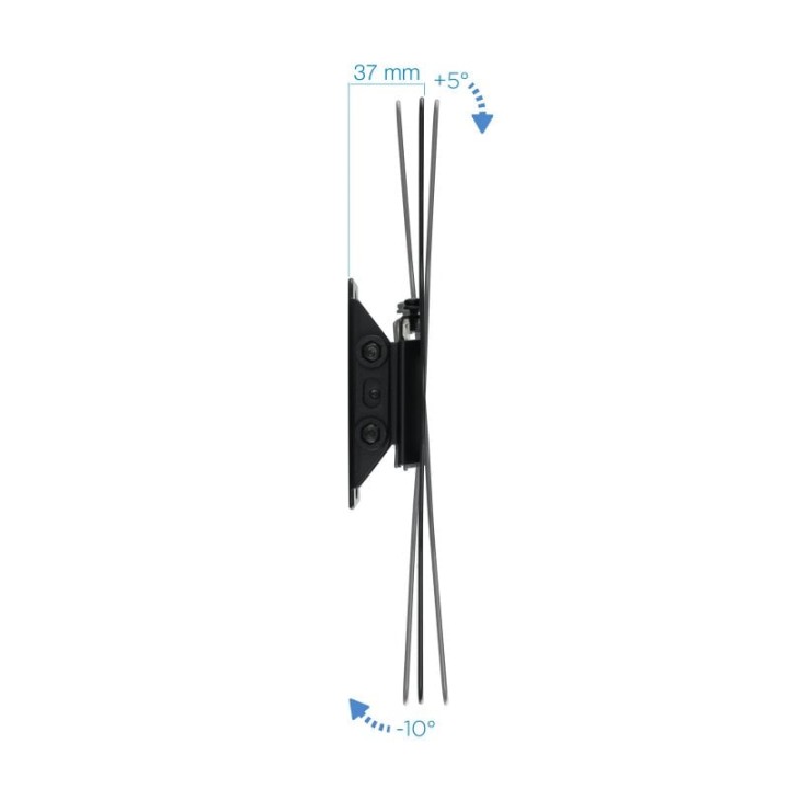 Tooq LP1342T-B Soporte Inclinable para Monitor/TV 23"-42" Max 200x200 37Kg