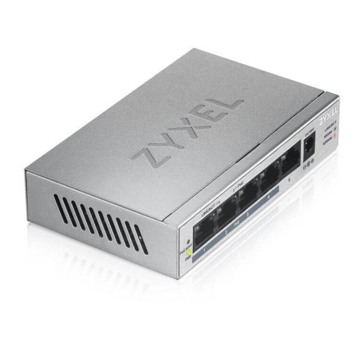 Zyxel GS1005HP Switch 5 Puertos Gigabit PoE+