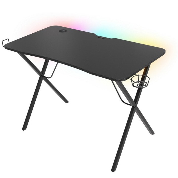 Genesis Holm 200 RGB Mesa Gaming Negra