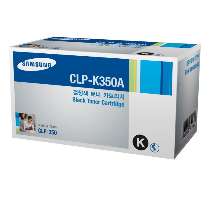 Toner Samsung Laser Negro 4000 páginas (CLP-K350A)
