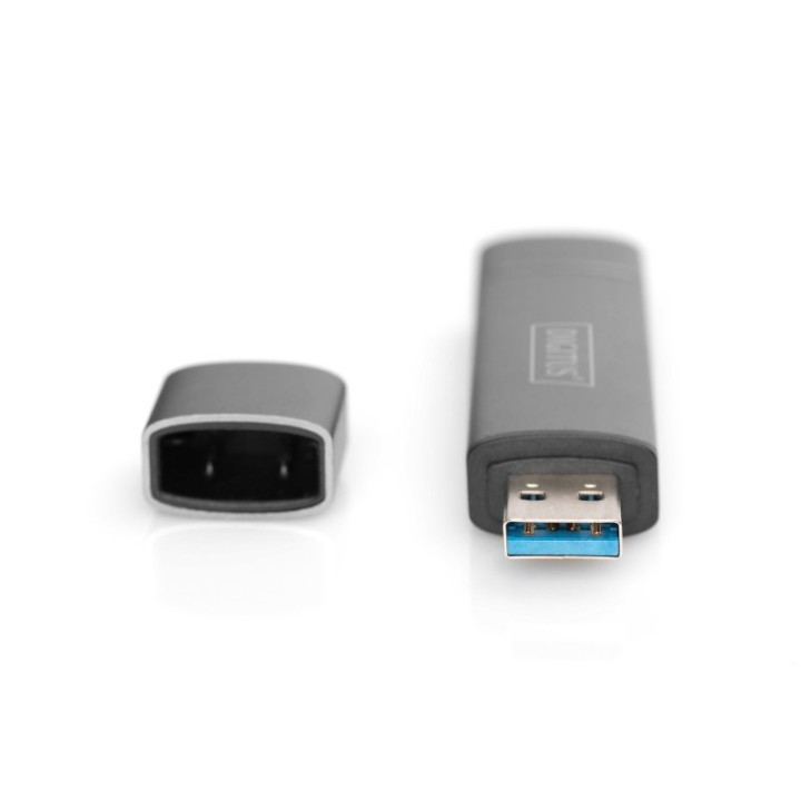 Digitus LEctor de Tarjetas USB Dual 3.0 OTG