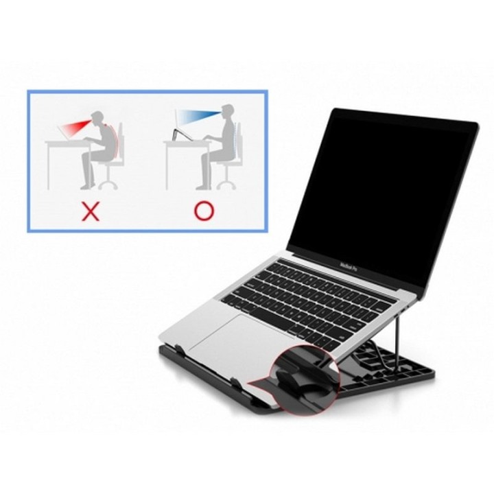 Conceptronic Thana Ergo S Base Refrigeradora para Portátil hasta 15.6" Negra