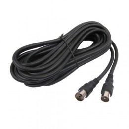 Axil Cable Coaxial Prolongador de Antena 5m Negro