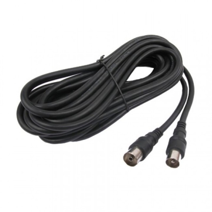 Axil Cable Coaxial Prolongador de Antena 5m Negro