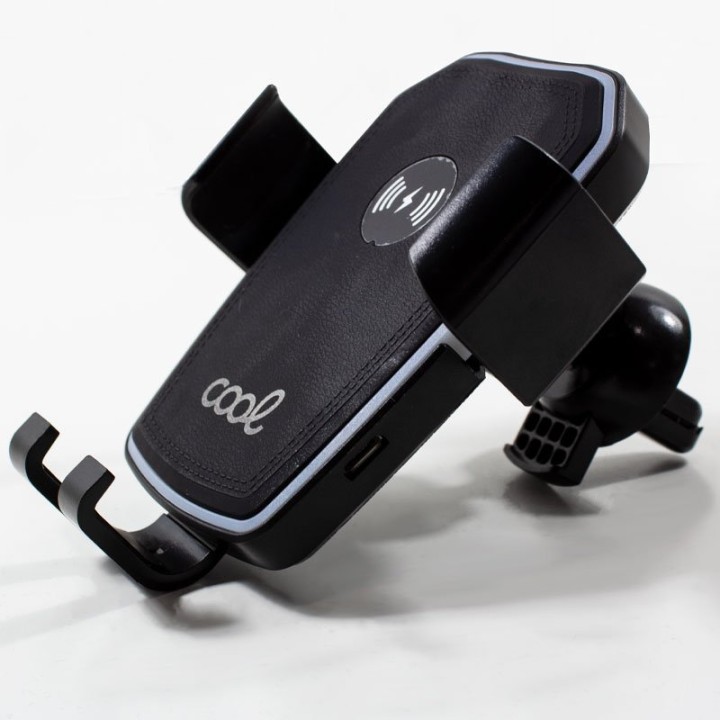 Cool Soporte Universal De Coche con Carga Inalámbrica Qi