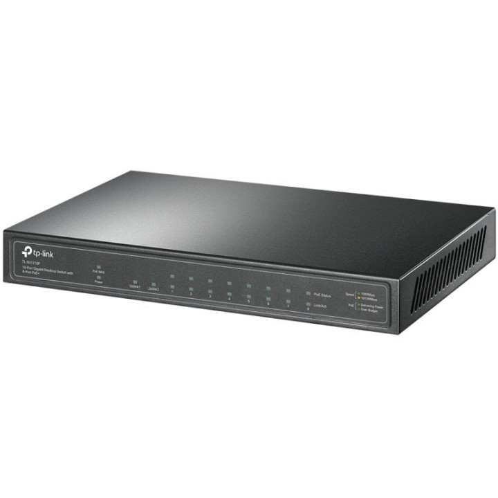 TP-Link TL-SG1210P Switch 9 Puertos PoE+ Gigabit + 1x SFP