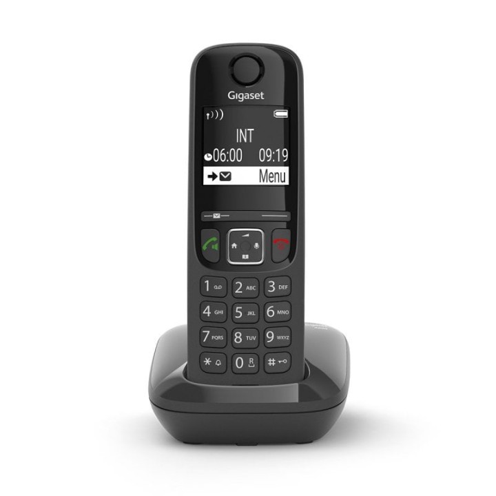 Gigaset AS690 Teléfono Inalámbrico Negro