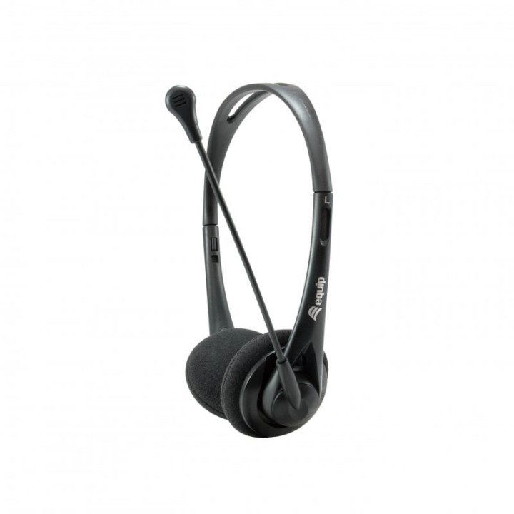 Equip 245302 Auriculares con Micrófono Negros