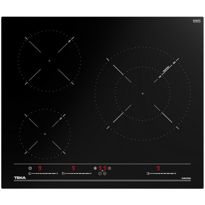 Teka IBC 63015 MSS Placa de Inducción 3 Zonas Cristal Negro