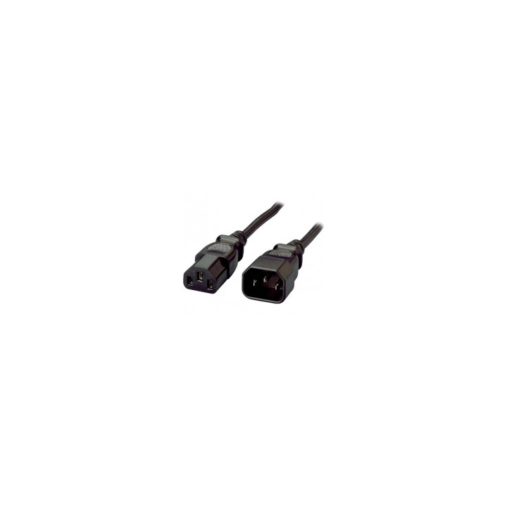 Cable Alimentación EQUIP C13/H a C14/M 1.8m (EQ112100)