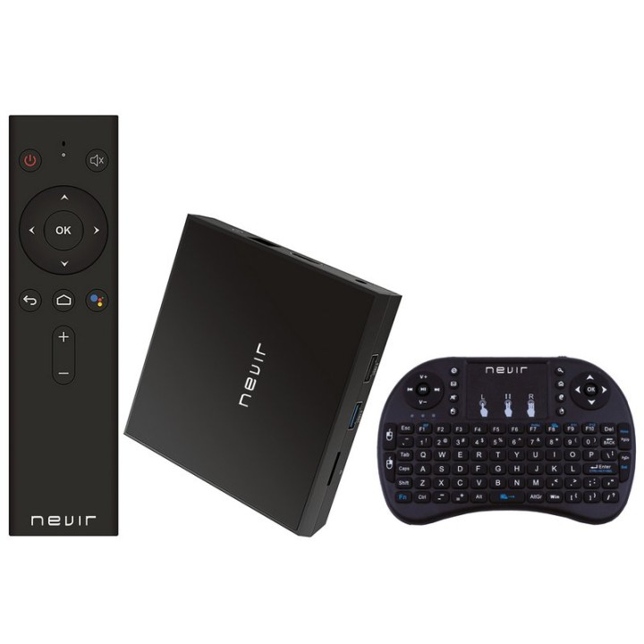 Nevir NVR-KM9PRO ATVB Smart TV Box Quad Core 2/16GB 4K WiFi