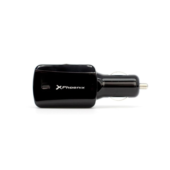 Phoenix Cargador Adaptador de Coche Universal 90W Negro