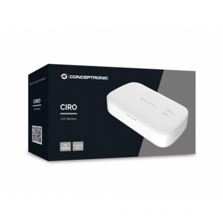 Conceptronic CIRO01W Esterilizador Ultravioleta Blanco