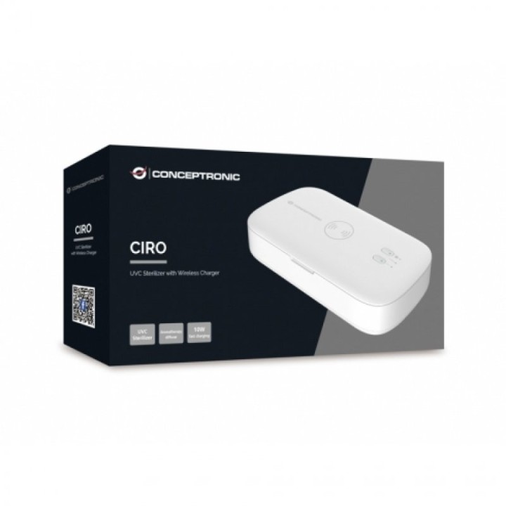 Conceptronic CIRO01WC Esterilizador Ultravioleta Blanco
