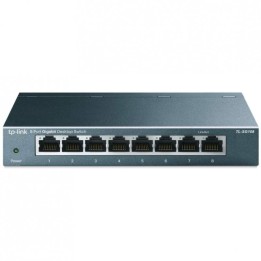 TP-Link TL-SG108S Switch No Administrado 8 Puertos Gigabit Ethernet