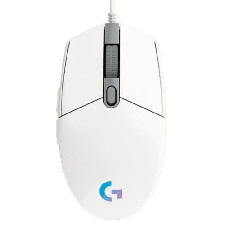 Logitech G102 Lightsync Ratón Gaming 8000DPI Blanco