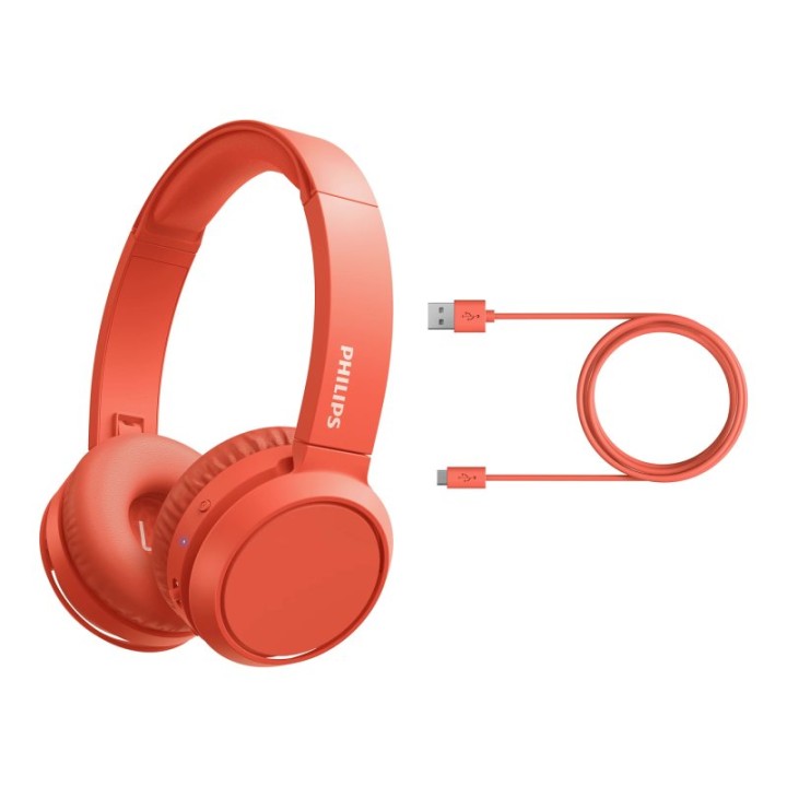 Philips TAH4205RD/00 Auriculares Inalámbricos Bluetooth Rojos