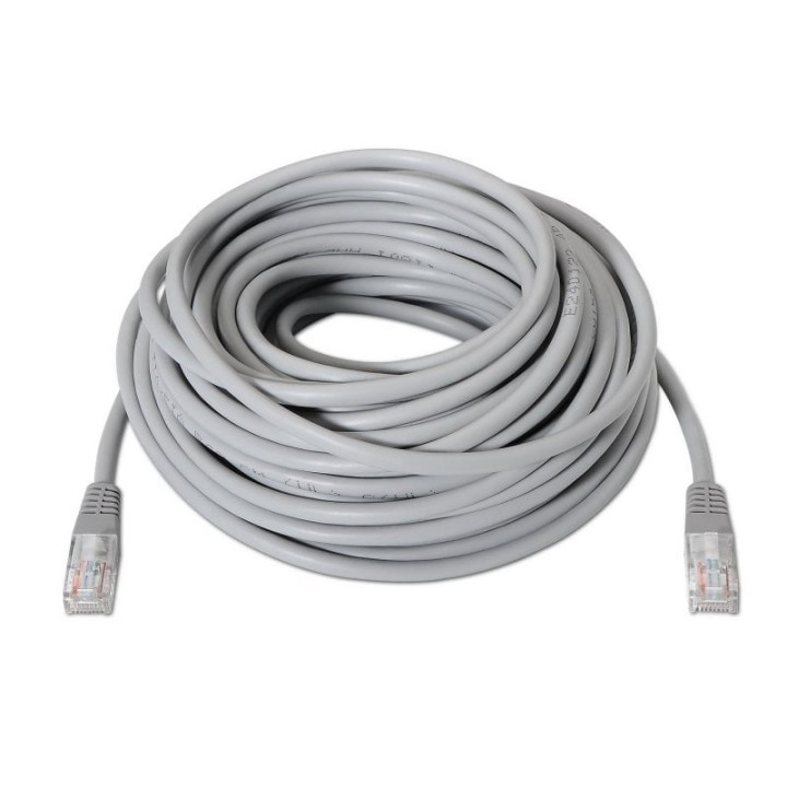Aisens Cable de Red RJ45 UTP AWG24 Cat.6 Libre de Halógenos 15m Gris