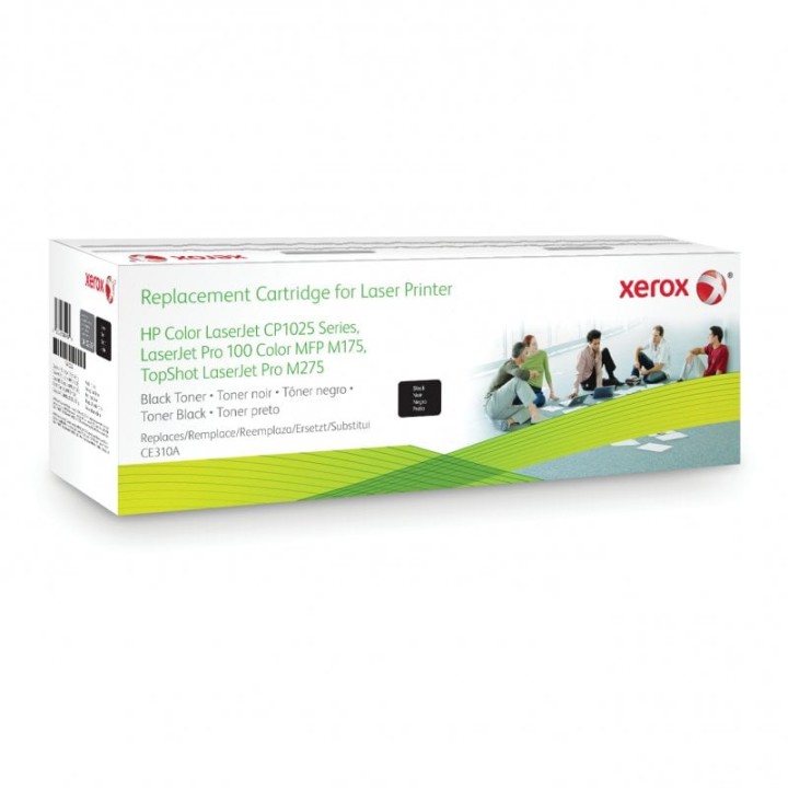 Xerox 106R02257 Tóner Compatible HP 126A CE310A Negro