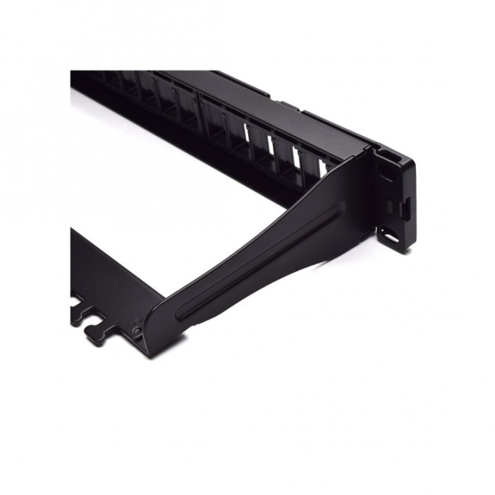 WP Panel de Parcheo Blanco Modular para 24 Módulos de Keystone UTP 1U