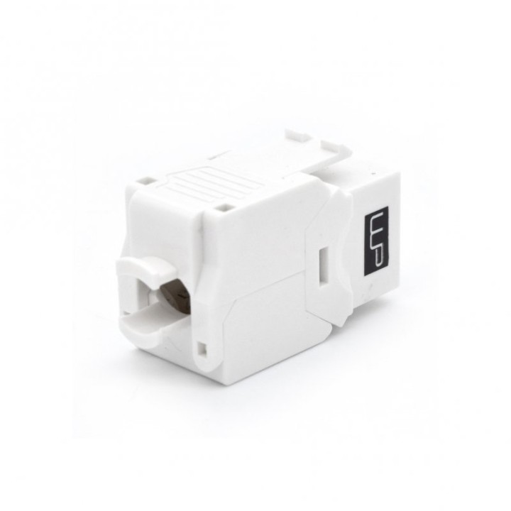 WP Módulo Keystone sin Blindaje ToolFree Cat 6A Blanco
