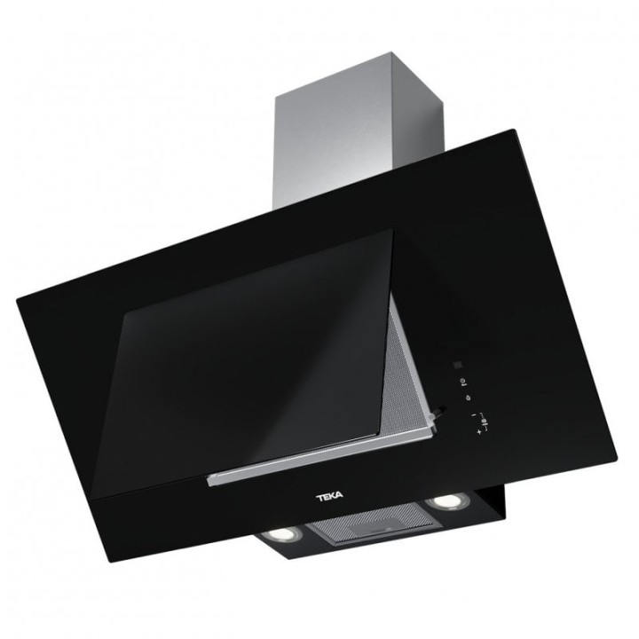 Teka DVT 98660 TBS BK Campana Decorativa Vertical 90cm A+ Negra