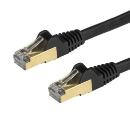 StarTech Cable de Red Snagless Cat 6A 1m Negro