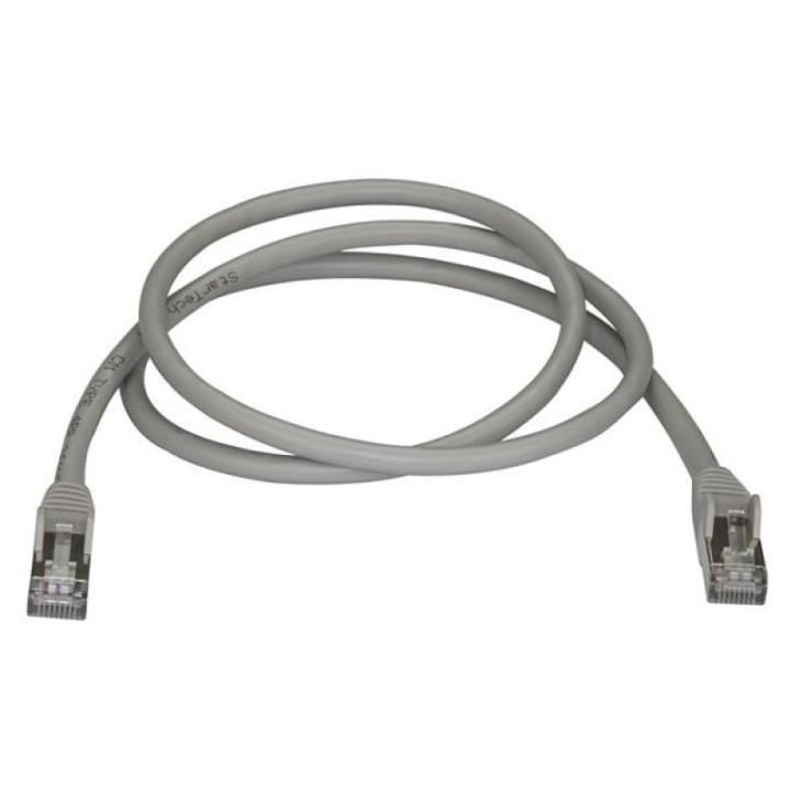StarTech Cable de Red STP Snagless Cat 6A 1m Gris