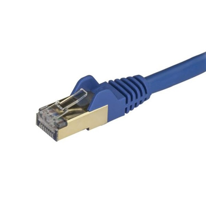 StarTech Cable de Red STP Snagless Cat 6A 3m Azul