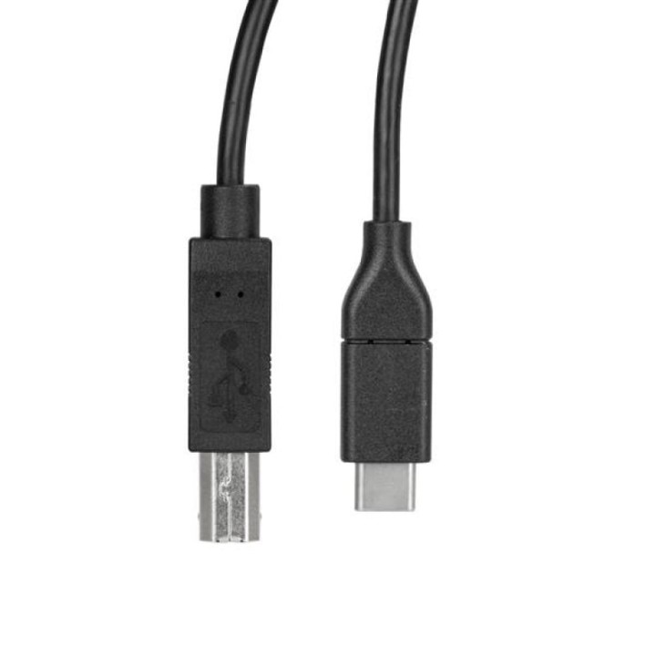 StarTech Cable Impresora de USB-C a USB-B 0.5m Negro