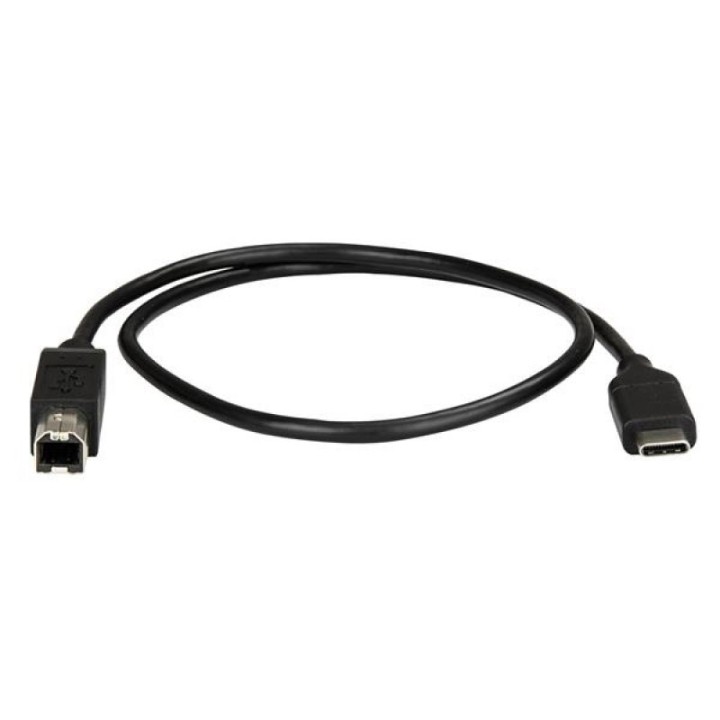 StarTech Cable Impresora de USB-C a USB-B 0.5m Negro
